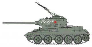 Arab tank T-34-85 - model Dragon 3571 do sklejania w skali 1-35