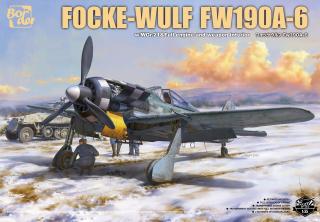 Border Model BF-003 Focke-Wulf Fw190A-6 w/WGr.21  Full Engine and Weapon Interior 1/35