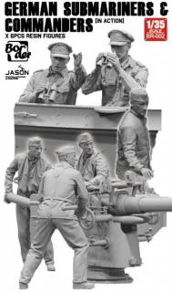 Border Model BR-002 German Submariners  Commanders (in Action) 1/35