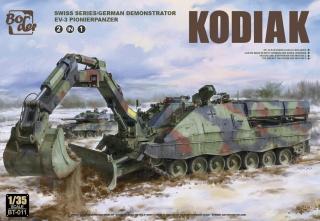 Border Model BT-011 Kodiak Demonstrator AEV-3 Pionierpanzer 2in1 1/35
