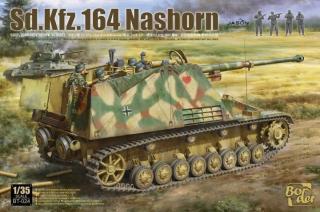 Border Model BT-024 Sd.Kfz. 164 Nashorn Early/Command Version 1/35