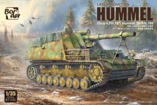 Border Model BT-035 Hummel Sd.Kfz.165 Late Production 15cm s.FH 18/1 1/35
