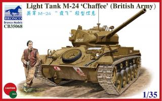 Bronco CB35068 Light Tank M24 Chaffee (British Army) 1/35