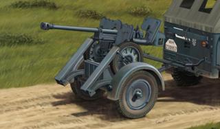 Bronco CB35141 2.8cm sPzB41 On Larger Steel-Wheeled Carriage w/Trailer 1/35