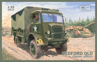 Brytyjska ciężarówka wojskowa Bedford QLD IBG 35015