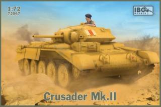 Brytyjski czołg Crusader Mk.II do sklejania w skali 1:72 IBG 72067