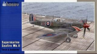 Brytyjski myśliwiec z okresu WWII Supermarine Seafire MK.II Special Hobby 48102