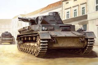 Czołg do sklejnaia Panzerkampfwagen IV Ausf. C 1:35 Hobby Boss 80130