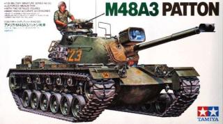 Czołg M48A3 Patton plastikowy model do sklejania Tamiya 35120