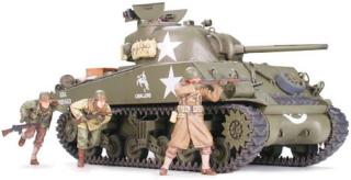 Czołg M4A3 Sherman 75mm model do sklejania Tamiya 35250