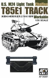 Dodatki do modeli - ogniwkowe gąsienice do modelu czołgu M24 Chaffee w skali 1:35 - zestaw z firmy AFV Club nr 35287