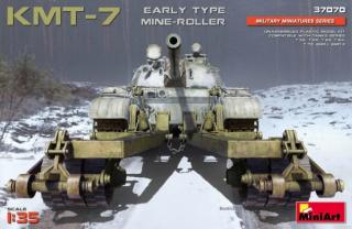 Dodatki do modeli - trałl przeciwminowy KMT w skali 1:35 (pasuje do czołgów T-54, T-55, T-62, T-64, T-72, BMR-1, BMR-2) - MiniArt nr 37070