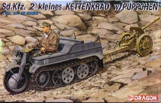 Dragon 6114 Sd.Kfz.2 kleines Kettenkrad w/Puppchen