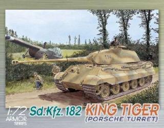 Dragon 7231 Sd.Kfz. 182 KINGTIGER PORSCHE TURRET