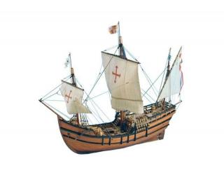 Drewniana karawela Pinta do sklejania - Artesania 22412 skala 1:65