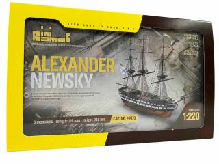 Drewniany model do sklejania Alexander Newsky - Mamoli MM73