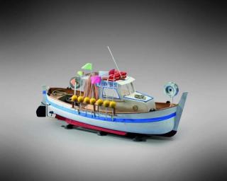 Drewniany model do sklejania kutra Moby Dick - Mamoli MM72