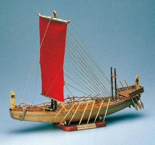 Drewniany model do sklejania Nave Egizia Egyptian Ship - Amati 1403