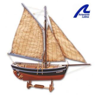 Drewniany model do sklejania statku Bon Retour - Artesania 19007