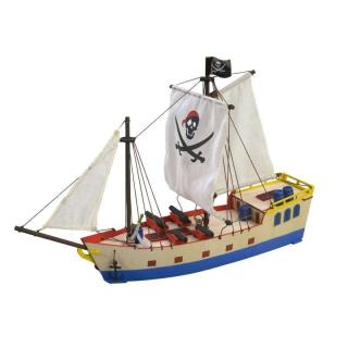 Drewniany model pirackiego statku - zestaw Artesania 30509