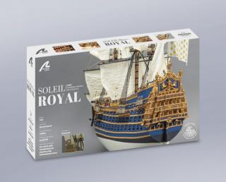 Drewniany model statku Soleil Royal do sklejania 1:72 Artesania 22904