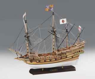 Drewniany model żaglowca do sklejania Revenge 1577 - Amati 1300/08