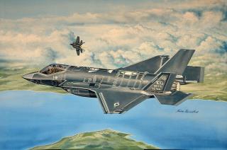 F-35A Lightning Trumpeter 03231 model 1-32