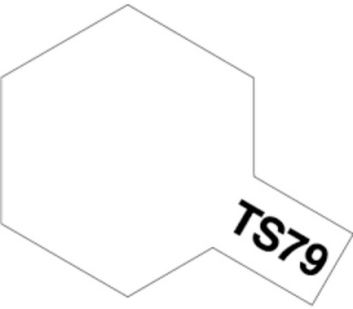 Farba modelarska spray w kolorze TS-79 Semi Gloss Clear o poj. 100 ml z firmy Tamiya nr 85079