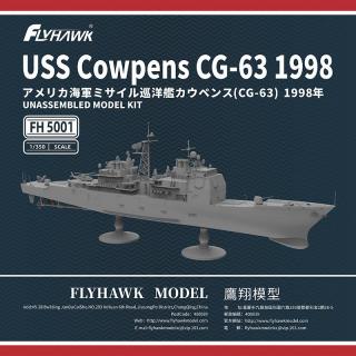 Flyhawk FH5001 USS Cowpens CG-63 1998 1/350