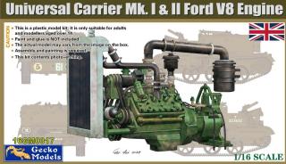 Gecko Models 16GM0017 Universal Carrier Mk.I  II Ford V8 Engine 1/16