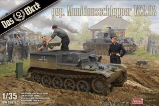 Gepanzerter Munitionsschlepper VK3.02 model Das Werk DW35016 do sklejania