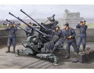 German Gun Flak 38 2cm Trumpeter 02309 model skala 1-35