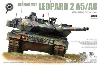 German MBT Leopard 2A5/A6 Border Model TK-7201