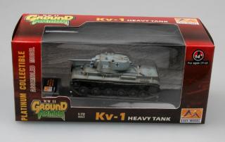 Gotowy model czołgu ciężkiego KW-1 - Easy Model nr 36293 w skali 1:72