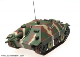 Gotowy model Hetzer (Flamm) 17.SS PD Alsace January 1945 Panzerstahl 88037