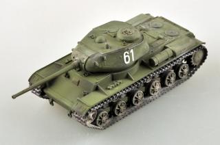 Gotowy model Soviet KV-85 Heavy Tank white 61 Easy Model 35131