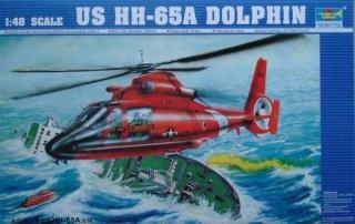 Helikopter ratunkowy HH-65A Dolphin do sklejania - Trumpeter 02801