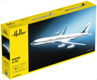 Heller 80452 Samolot pasażerski Boeing B-707 AF model 1-72