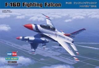 Hobby Boss 80275 Samolot F-16D Fighting Falcon model 1-72