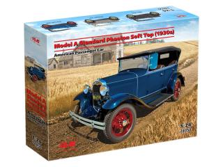 ICM 24050 Model A Standard Phaeton Soft Top (1930s) 1/24