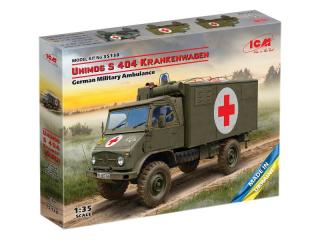 ICM 35138 Terenowy pojazd sanitarny Unimog S 404 Krankenwagen model 1-35