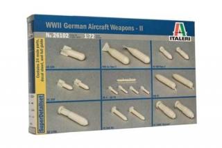 Italeri 26102 WWII German aircraft weapons II