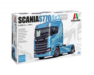 Italeri 3961 Ciężarówka Scania 770 4x2 Normal Roof model 1-24