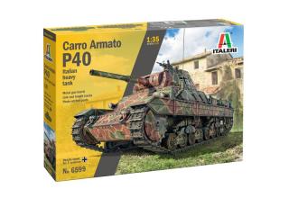 Italeri 6599 Czołg Carro Armato P40 model 1-35