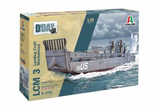 Italeri 6755 Łódź desantowa LCM 3 w skali 1/35