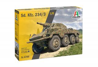 Italeri 6756 Niemiecki pojazd Sd.Kfz. 234/3 1/35