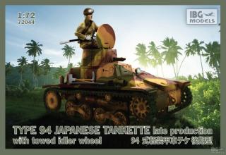 Japońska tankietka TYPE94 w skali 1:72 do sklejania IBG 72044