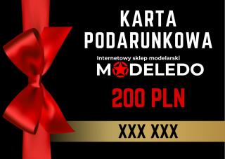 Karta podarunkowa 200 zł