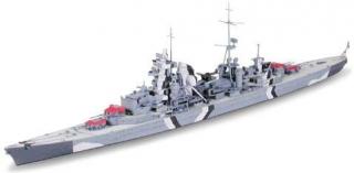 Krążownik Prinz Eugen plastikowy model okrętu do sklejania 1/700