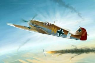 Messerschmitt Bf109E-4/Trop w skali 1:32 do sklejania Trumpeter 02293